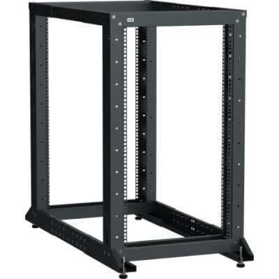 Стойка двухрамная ITK Linea F LF05-33U61-2GM 33U 600ммx1000мм 700кг черный