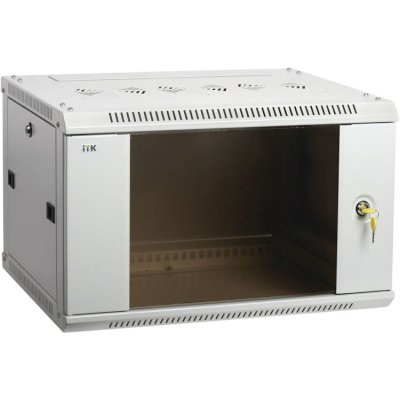 Шкаф ITK LINEA W 15U 600x600 мм дверь стекло, RAL7035