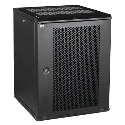 Шкаф ITK LINEA W 12U 600x600 мм дверь перфорированная, RAL9005