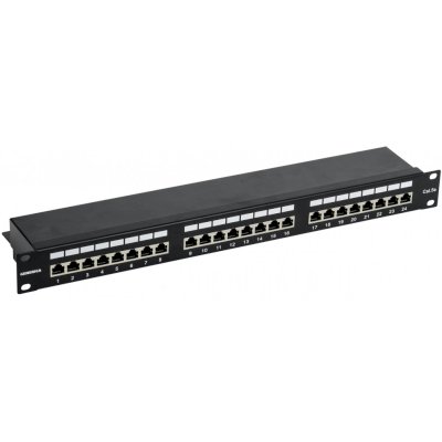 Патч-панель ITK PP24-1UC5EF-K05-G 1U кат. 5Е FTP 24 порта (Krone) GENERICA