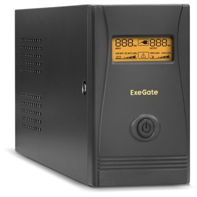ИБП 800VA/480W 2XSCHUKO RJ45 POWERSMART EP212517RUS EXEGATE