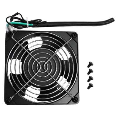 Вентилятор Lanmaster (TWT-CBW-FANB1-1.8) 1 вент. черный (упак.:1шт)
