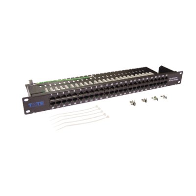 Патч-панель TWT (TWT-PP50TEL45) телефонная. 19". 1U. 50 портов RJ-45