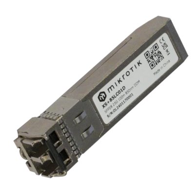 MikroTik XS+85LC01D Модуль SFP/SFP+/SFP28, 25Гбит/с, 100 метров, ММ 850 нм, двойной LC