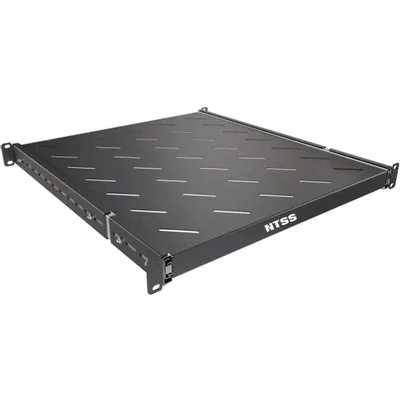 Полка выдвижная NTSS NTSS-MSKB-FS-800-BL 1U нагр.:20кг. 19" 500мм черный