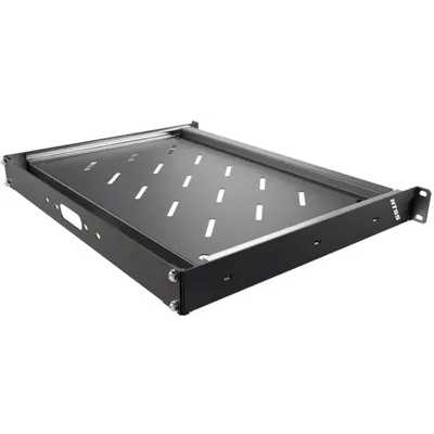 Полка выдвижная NTSS NTSS-MSKB-U-BL 1U нагр.:20кг. 19" 250мм черный