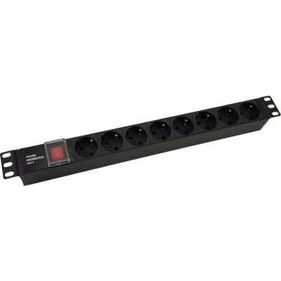 Блок распределения питания NTSS NTSS-PDU-DA1016 гор.размещ. 8x базовые 10A C14
