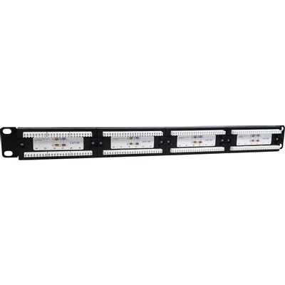 Патч-панель NTSS NTSS-PP-1U-24-UTP-RJ45-5E-D 19" 1U 24xRJ45 кат.5E UTP