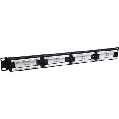 Патч-панель NTSS-PP-1U-24-UTP-RJ45-6-D 19" 1U 24xRJ45 кат.6 UTP