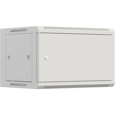 Шкаф коммутационный NTSS Премиум (NTSS-W9U6060FD) настенный 9U 570x600 мм пер. дв. металл 60 кг серый 500 мм 22 кг 220 град. 500 мм IP20 сталь