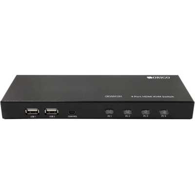 Переключатель KVM 4-портовый ORIGO OKVM410H/A1A с портами HDMI и USB