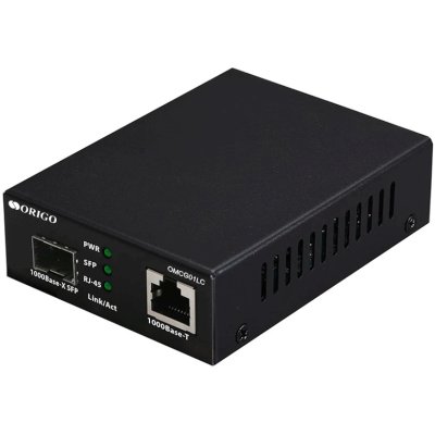 Автономный медиаконвертер ORIGO 1000Base-T/1000Base-X SFP