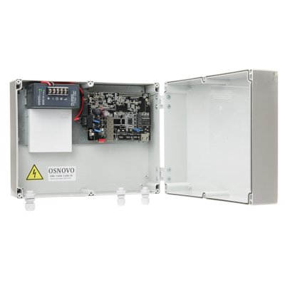 Уличный медиаконвертер OSNOVO GE с PoE, 1 х10/100/1000Base-T с PoE (до 30W), 1хSFP (1000Base-X)