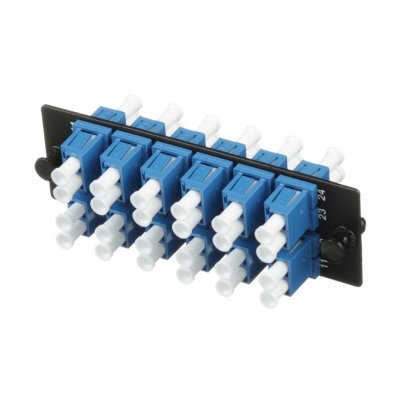 Панель Panduit FAP12WBUDLCZ 1U 12xLC дупл. 9/125 OS1/OS2