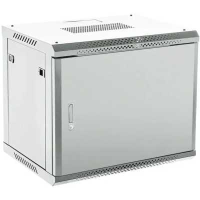 Шкаф коммутационный Rexant настенный 18U 600x600 мм пер. дв. металл серый