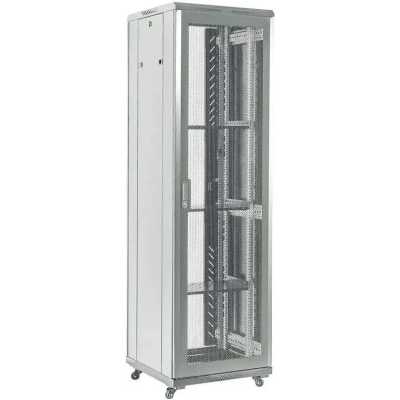 Шкаф серверный Rexant (04-4268-231) напольный 42U 600x800мм пер.дв.перфор. серый металл