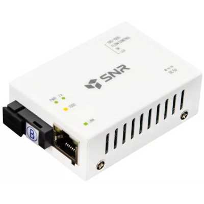 Медиаконвертер SNR 10/100/1000-Base-T/100/1000Base-FX, Tx/Rx: 1550/1310нм