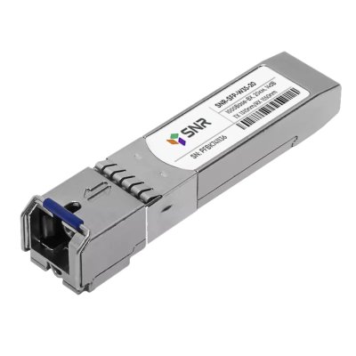 Модуль SNR SFP WDM, дальность до 20км (14dB), 1310нм
