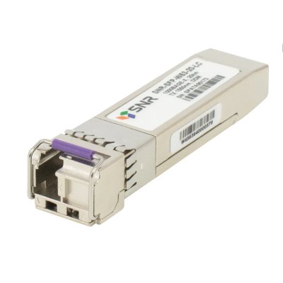 Модуль SNR SFP WDM, дальность до 20км (14dB), 1550нм