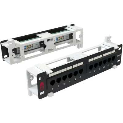 Патч-панель Sysmatrix PP WL01U.S125EU.N 10" 1U 12xRJ45 кат.5E