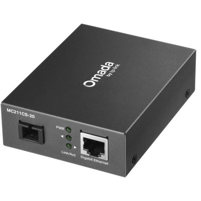Конвертер Omada Одномодовый гигабитный WDM-медиаконвертер MC211CS-20 TP-LINK