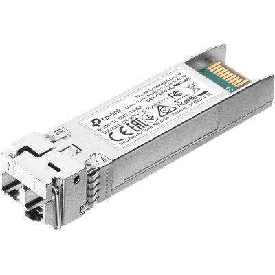 Трансивер TP-Link 10G SFP+ Module, LC connector, 50/125um or 62.5/125um Multi-mode, 850nm wavelength, distance up to 300m.