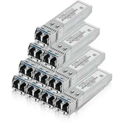 Трансивер ZYXEL SFP10G-LR-E (pack of 10 pcs), SFP transceiver single mode, SFP +, Duplex LC, 1310nm, 10 km