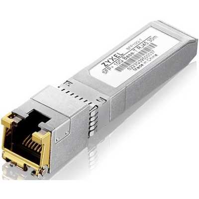 Трансивер SFP Zyxel SFP10G-T с портом 10G RJ-45 (10G Base-T), для кабеля Cat6a/7 до 30 м