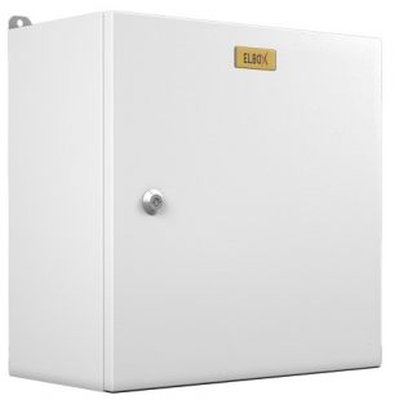 Монтажные шкафы, стойки Elbox Электротех. распред. шкаф IP66 навесной (В300xШ300xГ150) EMW c одной дверью (EMW-300.300.150-1-IP66)