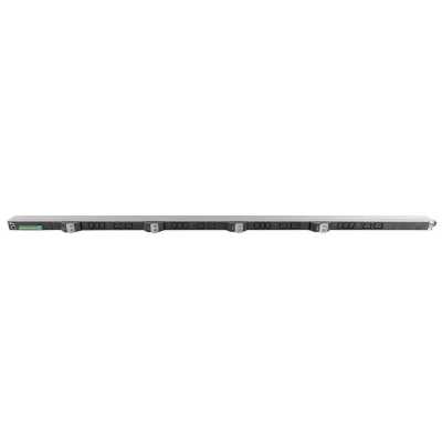 Блок силовых розеток Rem, IEC 60320 С13 х 12, IEC 60320 С19 х 8, вход колодка, 1863х45х60 мм (ВхШхГ), 32А, автомат, алюминий, с мониторингом