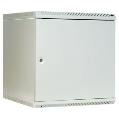 Шкаф настенный ЦМО ШРН-Э-12.500.1 12U 600x520 мм пер. дв. стал. лист несъемные бок. пан. серый