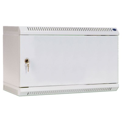Шкаф коммутационный ЦМО ШРН-Эконом (ШРН-Э-6.650.1) настенный 6U 600x650мм пер.дв.металл 65кг серый 600мм 16.2кг 180град. 342мм IP20 металл