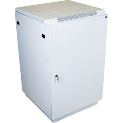 Шкаф телеком. напольный 18U (600x800) дверь металл (ШТК-М-18.6.8-3AAA) (2 коробки)