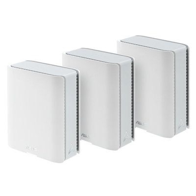 Маршрутизатор ASUS BT8(W-3-PK) 3 access point /802.11b/g/n/ac/ax/be, 688 + 8643Mbps, 2,4 + 6 gGz, white