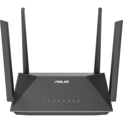 Роутер беспроводной Asus RT-AX52 AX1800 10/100/1000BASE-TX черный