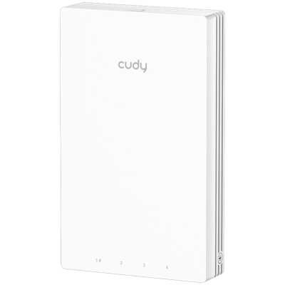 Точка доступа Wi-Fi Cudy AC1200 Gigabit Wall-Plate Access Point AC1200 Dual Band Gigabit Wall Plate Access Point, MT7621DAN+MT7613B+MT7603E, 867Mbps at 5GHz + 300Mbps at 2.4GHz, 1 x Gigabit PoE-IN Port, 802.3af/at, 4 x Gigabit RJ45 ports, LAN1 support PoE