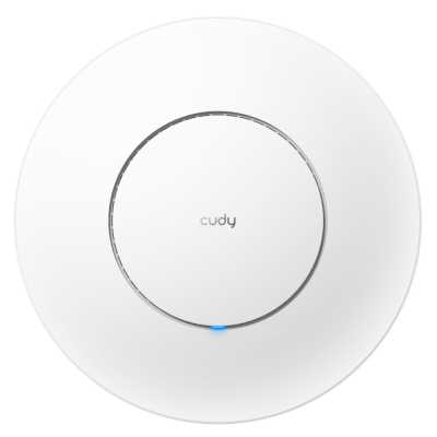 Точка доступа Cudy AC1200 Dual Band Gigabit Ceiling Mount Access Point, MT7621DAN+MT7613B+MT7603E, 867Mbps at 5GHz + 300Mbps at 2.4GHz, 1 x GbE RJ45 Port, Support 12V DC or 802.3af PoE or Passive PoE, Internal Antennas, 48V passive PoE adapter included, C