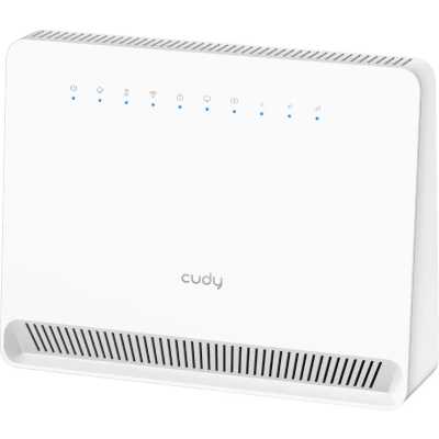 Маршрутизатор CUDY AC1200 Wi-Fi 4G LTE Cat.4 Router, AC1200 Wi-Fi, build-in 4G LTE modem, 4 10/100M RJ45 Ports, Nano SIM Slot, 300Mbps at 2.4GHz + 867Mbps at 5GHz, Internal antennas, PPTP/L2TP/OpenVPN/WireGuard VPN, DNS over Cloudflare/Google/Quad9, DDNS,