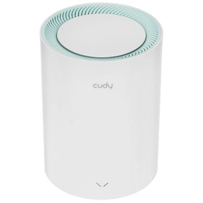 Бесшовный Mesh роутер Cudy M1300(1-Pack) AC1200 10/100/1000BASE-TX белый