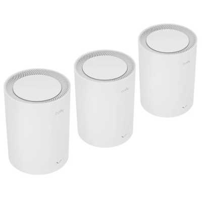 Бесшовный Mesh роутер Cudy M1800(3-Pack) AX1800 10/100/1000BASE-TX белый (упак.:3шт)
