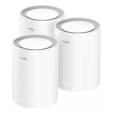 Wi-Fi Mesh-система/AX3000 Wi-Fi 6 Mesh 2.5G Solution 3-Pack, Dual-Band, Chipset MT7981BA+MT7976CN+RTL8221B, 802.11ax/ac/a/b/g/n, 2402Mbps at 5GHz + 574Mbps at 2.4GHz, 2.5G WAN+GE LAN, 5 internal antennas, MU-MIMO, DDNS, Zerotier/Wireguard/OpenVPN/IPSec/L2