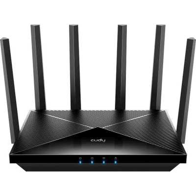 Роутер беспроводной Cudy WR6500 BE6500 10/100/1000BASE-T черный