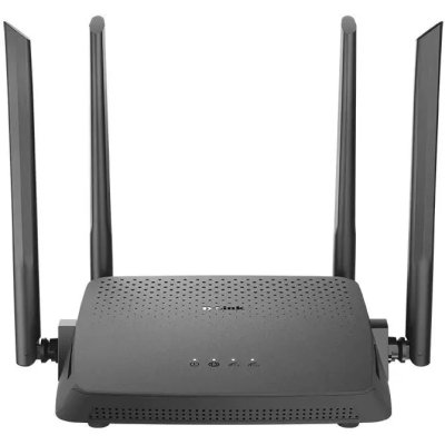 Роутер беспроводной D-Link DIR-825/RU/R7 (DIR-825/RU/R7A) AC1200 10/100/1000BASE-T черный