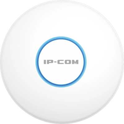 Потолочная двухдиапазонная точка доступа IP-COM Pro-6-Mini, 2,4/5 ГГц, до 1501 Мбит/с, PoE, LAN 1x1 Гбит/с