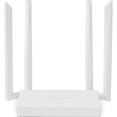Двухдиапазонный гигабитный роутер Wi-Fi 5 Mesh Router Tech Jeton AC1200 Air, белый