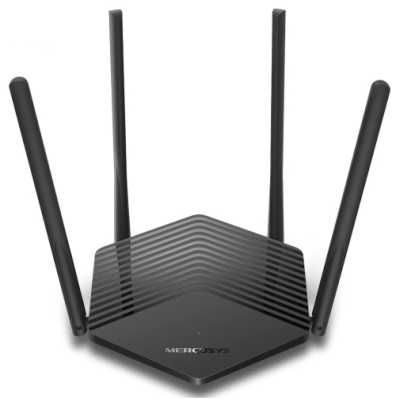 Двухдиапазонный роутер Mercusys MR1500X Wi-Fi 6 AX1500, до 300 Мбит/с на 2,4 ГГц + до 1201 Мбит/с на 5 ГГц