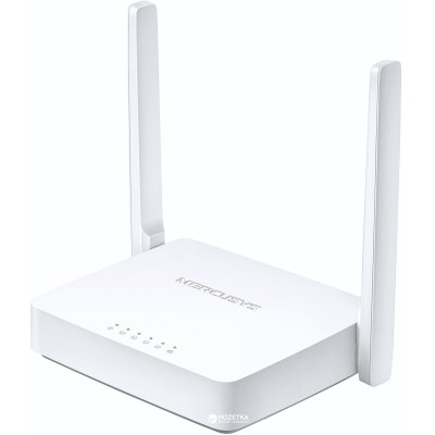 Маршрутизатор Mercusys MW305R Wi-Fi роутер 300 Мбит/с 2,4 ГГц, 1 порт WAN 10/100 Мбит/с + 4 порта LAN 10/100 Мбит/с, 2 фиксированные антенны