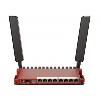 Роутер беспроводной MikroTik L009UiGS-2HaxD-IN AX600 10/100/1000BASE-TX, 2.4Ггц, 8*1Gbit, 1*SFP 2.5Gbit