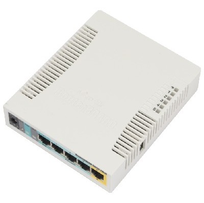 Роутер беспроводной MikroTik RB951UI-2HND N300 10/100BASE-TX белый