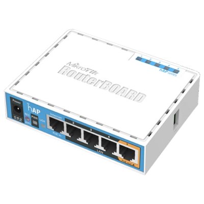 Точка доступа Mikrotik hAP RB951Ui-2nD RouterBOARD hAP